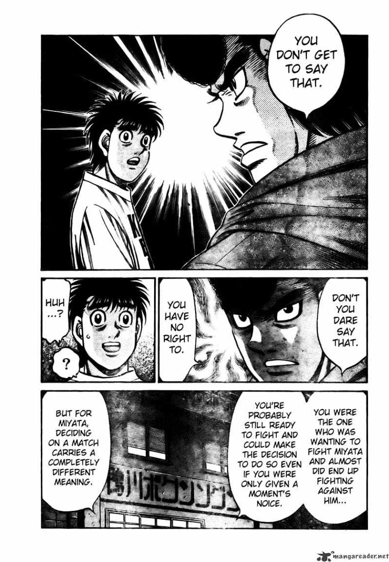 Hajime no Ippo: Fighting Spirit, Chapter 805 image 09